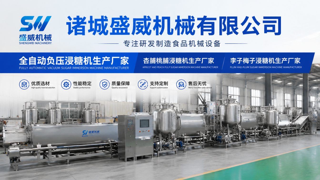 周口为果脯加工提供负压浸糖方案